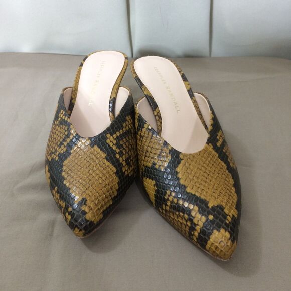 NEW Vintage Inspired Leopard Print Kitten Heels Designer Loeffler Randall Size 5 - Picture 1 of 10